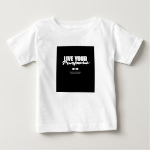 Camiseta De Bebé Vive tu Propósito con Gracia