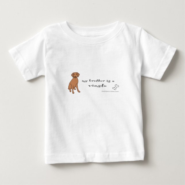Camiseta De Bebé vizsla (Anverso)