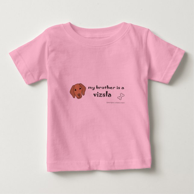 Camiseta De Bebé vizsla (Anverso)