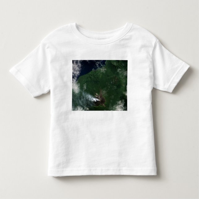 Camiseta De Bebé Volcán Ulawun en la Cumbre de Nueva Bretaña (Anverso)