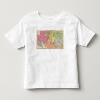 Camiseta De Bebé Volkerkarte v Oesterreich Ungarn, Austria Hungría