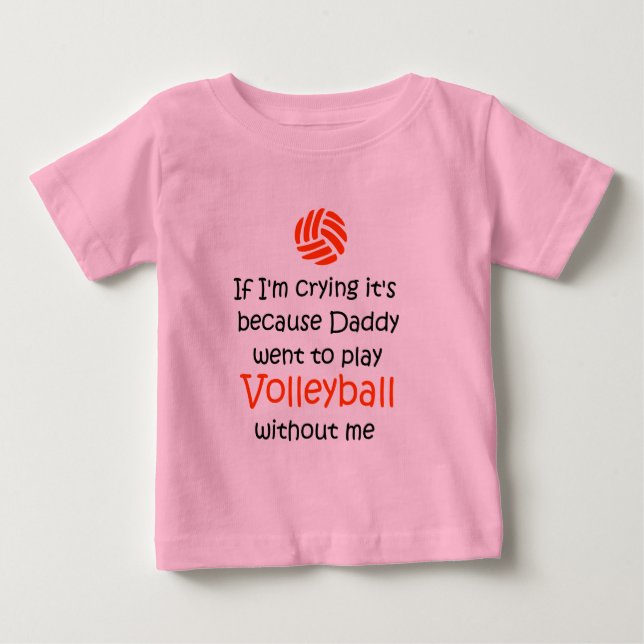 Camiseta De Bebé VolleyChick VolleyLry (Anverso)