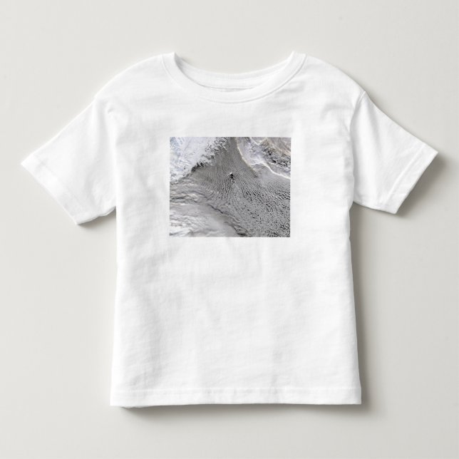 Camiseta De Bebé Vórtices nubosos de la isla Jan Mayen (Anverso)
