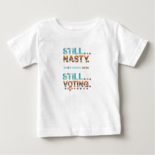Camiseta De Bebé Votando a Biden Harris, Elecciones Feministas, Bid