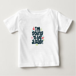 Camiseta De Bebé Voy a ser papá