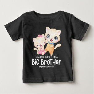 Camiseta De Bebé Voy a ser un anuncio de bebé hermano mayor