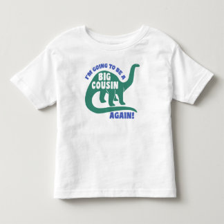 Camiseta De Bebé Voy a ser un gran primo de nuevo