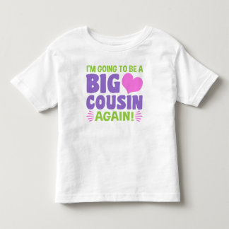 Camiseta De Bebé Voy a ser un gran primo de nuevo