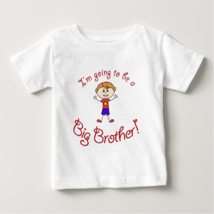 Camiseta De Bebé ¡Voy a ser un hermano mayor!