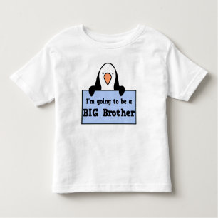 Camiseta De Bebé Voy a ser un hermano mayor