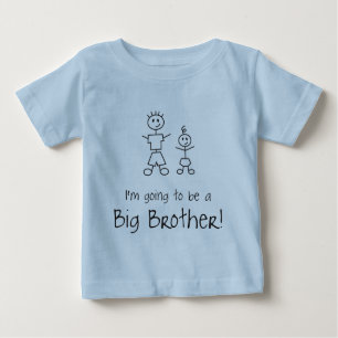 Camiseta De Bebé ¡Voy a ser un hermano mayor!