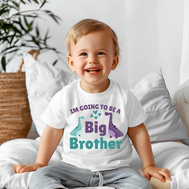 Camiseta De Bebé Voy a ser un hermano mayor (Subido por el creador)