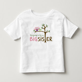 Camiseta De Bebé Voy a ser una GRAN HERMANA