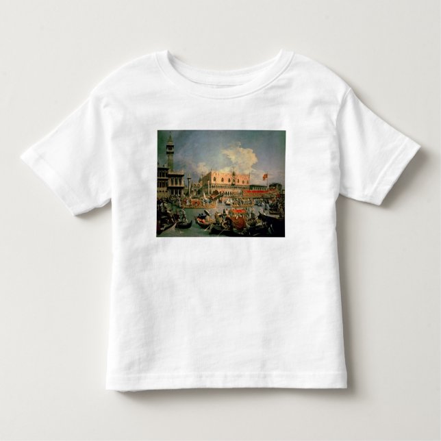 Camiseta De Bebé Vuelta del Bucintoro el día de ascensión (Anverso)