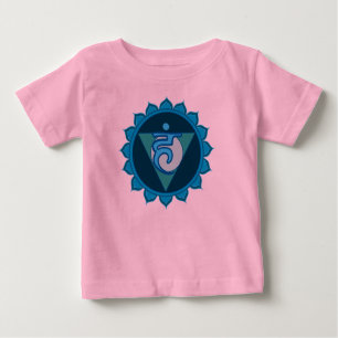 Camiseta De Bebé Vushuddha Chakra Baby Bodysuit