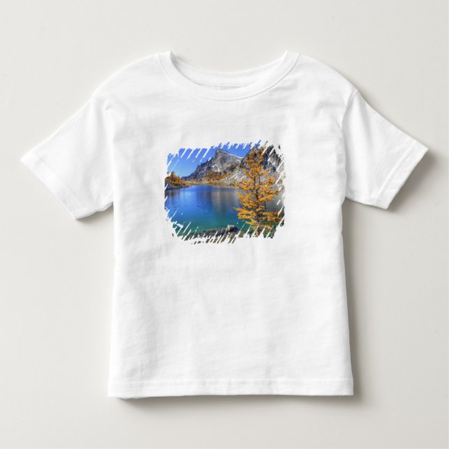 Camiseta De Bebé WA, Bosque de los lagos alpinos, encantamiento 4 (Anverso)