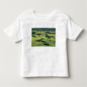 Camiseta De Bebé WA, Condado de Whitman, Palouse Farmland, ver