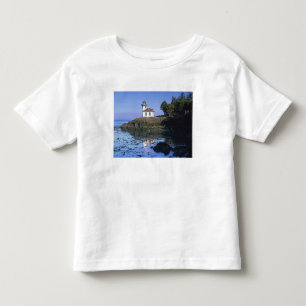 Camiseta De Bebé WA, isla de San Juan, faro de Lime Kiln
