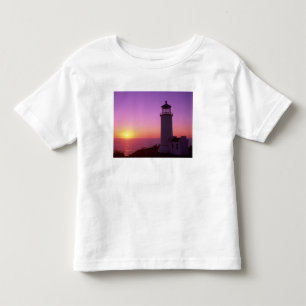 Camiseta De Bebé WA, Parque Estatal Cape Disappointment, North Head