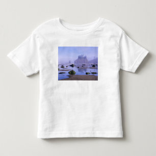 Camiseta De Bebé WA, Parque Nacional Olympic, Segunda Playa,