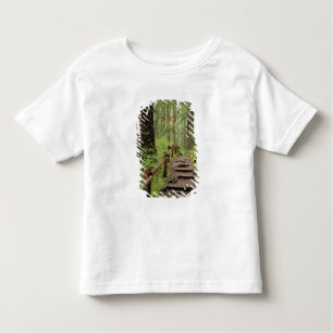 Camiseta De Bebé WA, policía olímpica, Valle Sol Duc, selva tropica