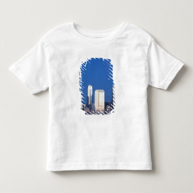 Camiseta De Bebé WA, Seattle, el perfil de la ciudad de Seattle y E (Anverso)