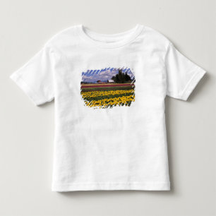 Camiseta De Bebé WA, Valle de Skagit, Tulipán del Valle de Skagit