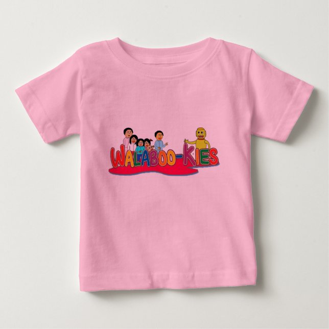 CAMISETA DE BEBÉ WALABOOKIES BABY CHICA CUERPO SUIT (Anverso)