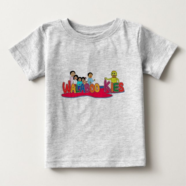 Camiseta De Bebé walabookies baby creeper 6 meses (Anverso)