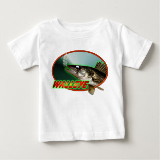 Camiseta De Bebé Walleye In Oval