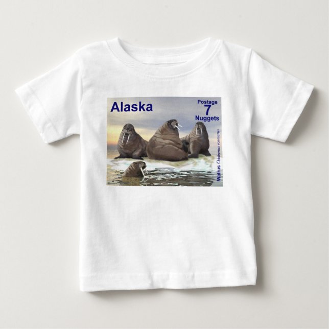 Camiseta De Bebé Walrus - Cuatro Hermanos (Anverso)