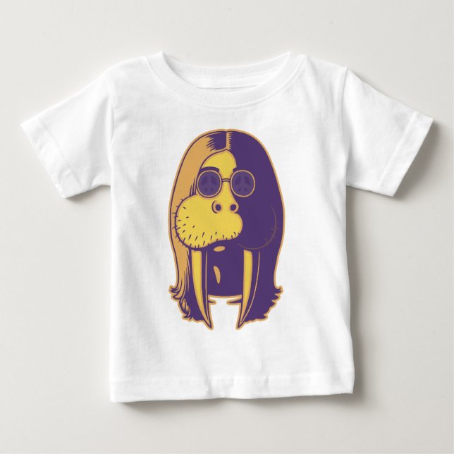 Camiseta De Bebé Walrus Man (Anverso)