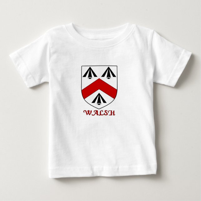 Camiseta De Bebé Walsh Family Shield (Anverso)