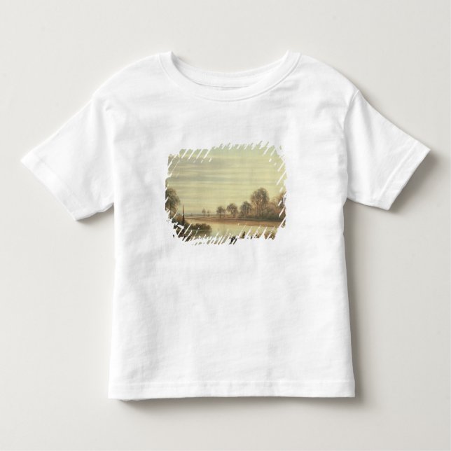 Camiseta De Bebé Walton en el Támesis (Anverso)