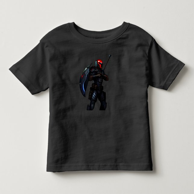 Camiseta De Bebé Warrior Knight  T-Shirt (Anverso)