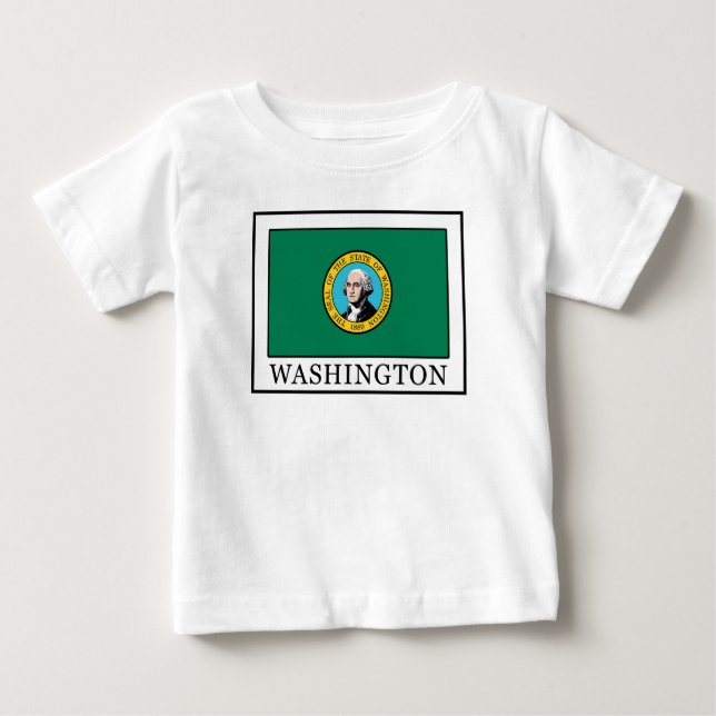 Camiseta De Bebé Washington (Anverso)