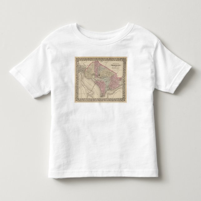Camiseta De Bebé Washington 4 (Anverso)