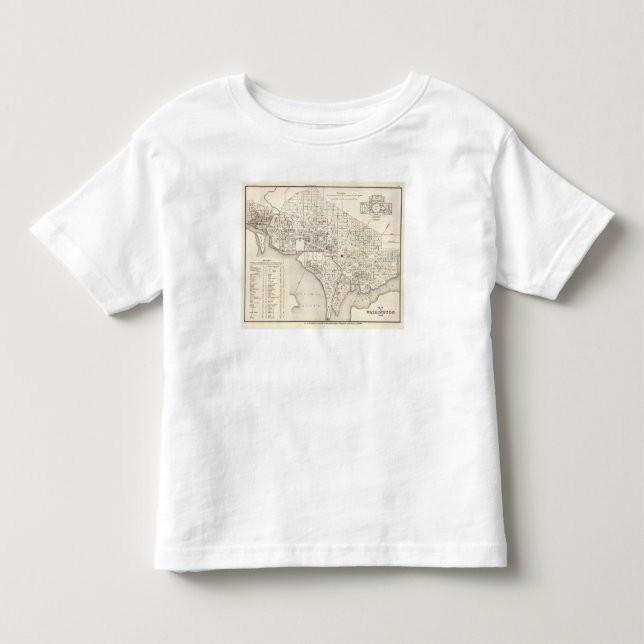 Camiseta De Bebé Washington 4 (Anverso)