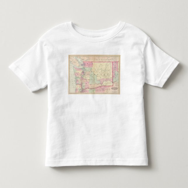 Camiseta De Bebé Washington 6 (Anverso)