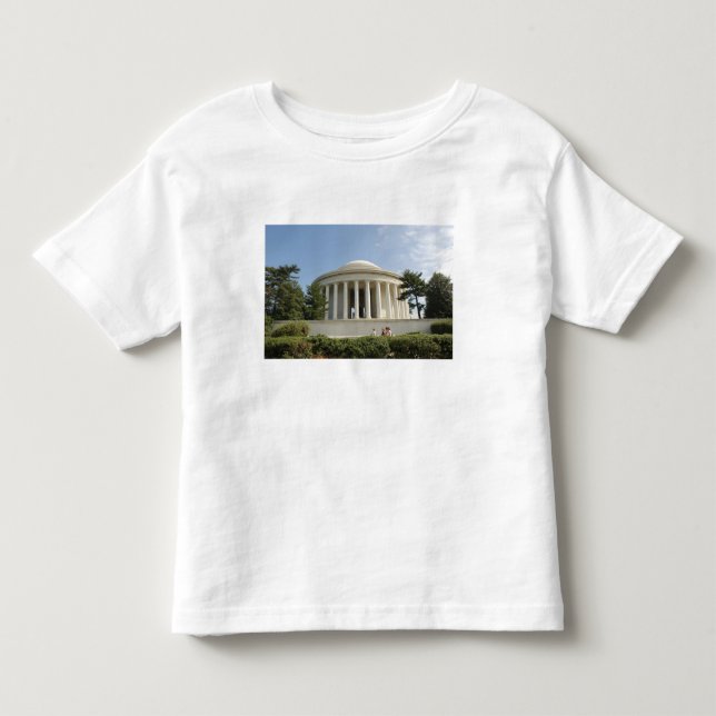 Camiseta De Bebé Washington, DC. Monumento a Thomas Jefferson (Anverso)