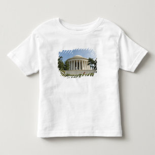 Camiseta De Bebé Washington, DC. Monumento a Thomas Jefferson