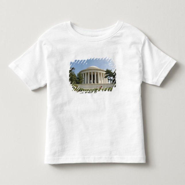 Camiseta De Bebé Washington, DC. Monumento a Thomas Jefferson (Anverso)