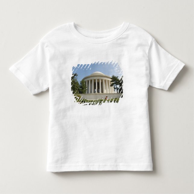 Camiseta De Bebé Washington, DC. Monumento de Thomas Jefferson (Anverso)