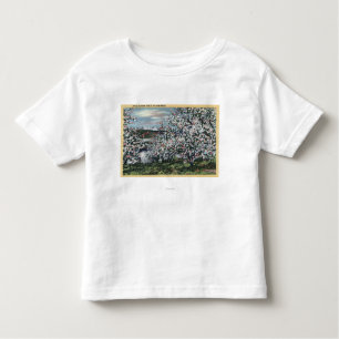 Camiseta De Bebé Washington - vista de los manzanos En flor
