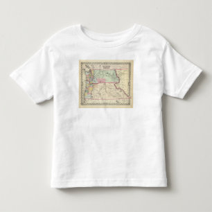 Camiseta De Bebé Washington y Oregon