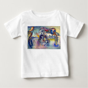 Camiseta De Bebé Wassily Kandinsky - San Jorge y los jinetes