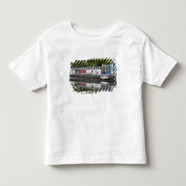 Camiseta De Bebé Waterfront, Tobermory, Isla de Mull, Escocia, 2 (Anverso)