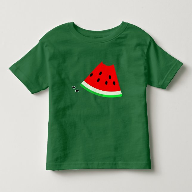 Camiseta De Bebé Watermelon Wedge (Anverso)