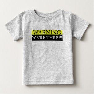 Camiseta De Bebé weÃƒâ€¢re amonestador tres