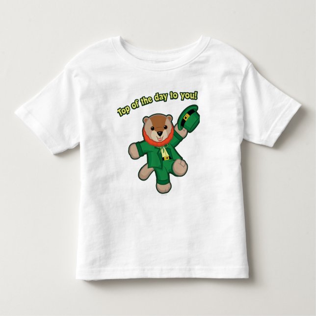 Camiseta De Bebé Webkinz Leprachaun (Anverso)